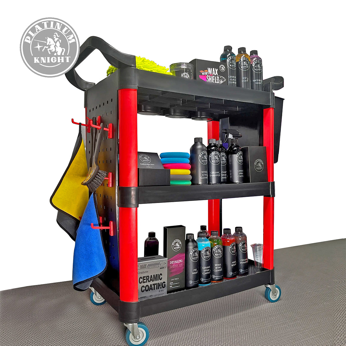 Endless Use Heavy Duty Detailing Cart